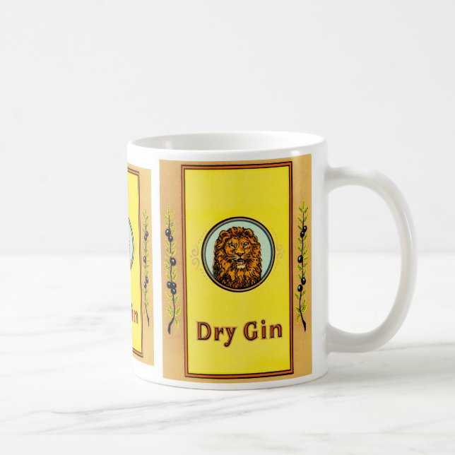Caneca De Café Leão de Gin Seco (Direita)