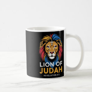 Caneca De Café Leão de Judá Deus Jesus Cruz Cristão Religioso 