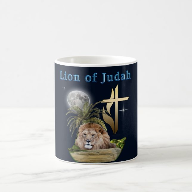 Caneca De Café Leão de Judah (Centro)