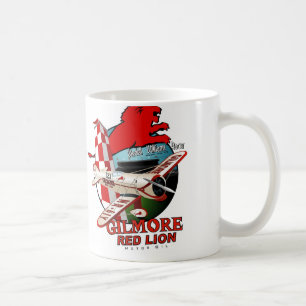 Caneca De Café Leão do vermelho de Wedell William Gilmore