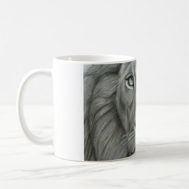 Caneca De Café Leão Majestoso (Esquerda)