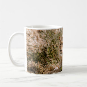 CANECA DE CAFÉ LEÃO NA GRAMA