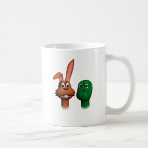 Caneca De Café Lebre e Tortoise01