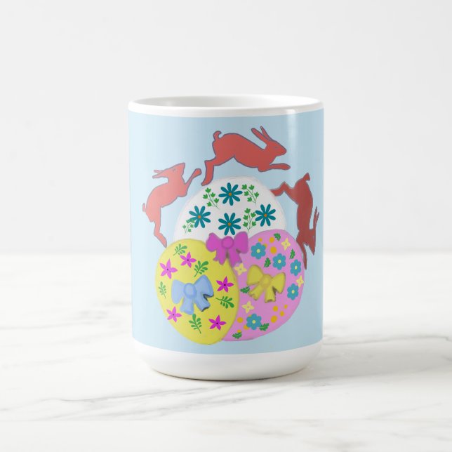 Caneca De Café Lebres Saltitantes  (Centro)