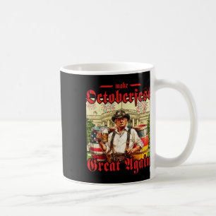 Caneca De Café Lederhosen Trump Bebendo Cerveja Faça Grande Novam