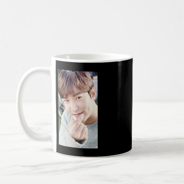 Caneca De Café lee min ho love (Esquerda)
