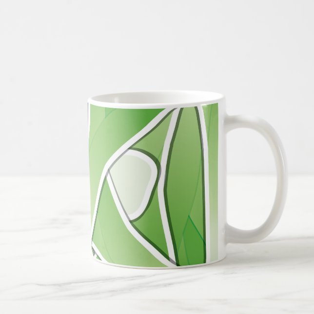 Caneca De Café Leek Funky (Direita)