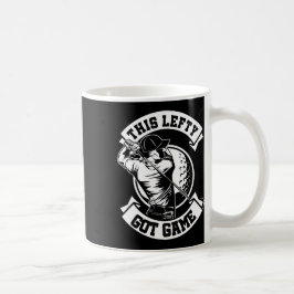 Caneca De Café Lefty Golfer Left Hander Golf Left Handed Golfing