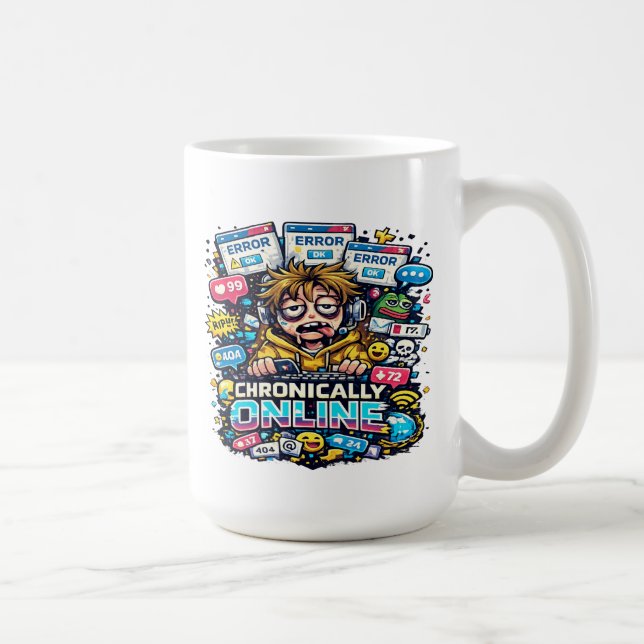 Caneca De Café Legado da Internet (Direita)