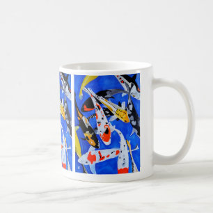 Caneca De Café Legado da Pintura Japonesa de Koi por Alfred Fox
