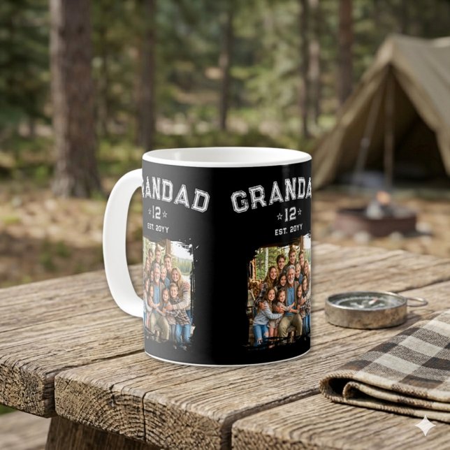 Caneca De Café Legado de Foto de Avô da Universidade Total de Net (Criador carregado)