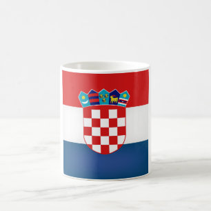 Caneca De Café Legal bandeira croata