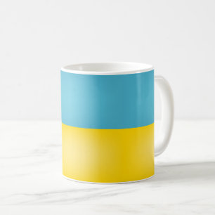 Caneca De Café Legal bandeira da Ucrânia