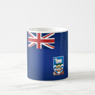 Caneca De Café Legal bandeira das Ilhas Malvinas
