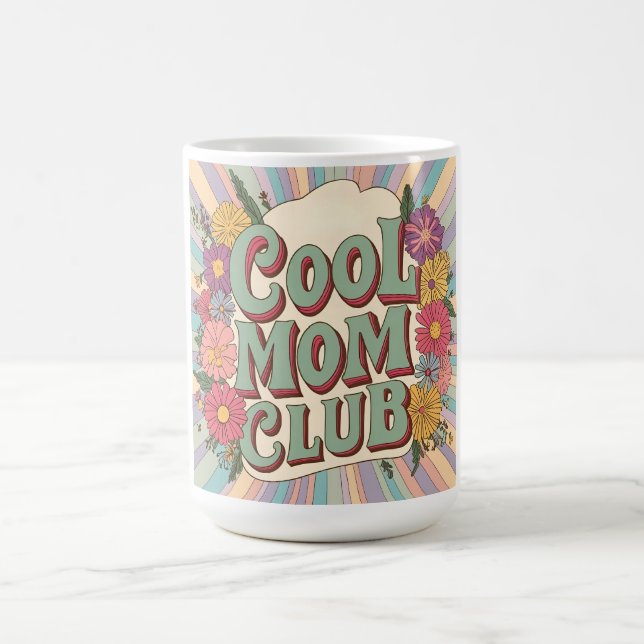 Caneca De Café Legal Clube de Mães - Presente para o Dia das Mães (Centro)