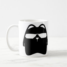 Caneca De Café Legal Coffee Mug, agente secreto, óculos de sol