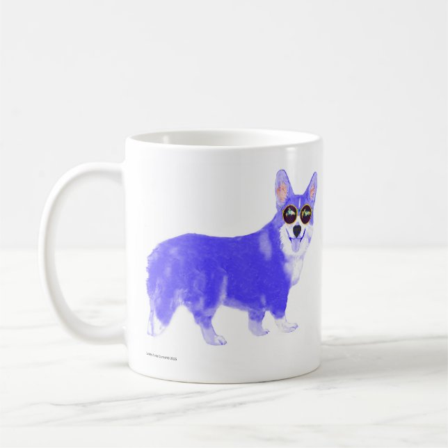 Caneca De Café Legal Corgi Mug (Esquerda)