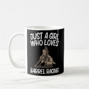 Caneca De Café Legal Corrida De Barrel Para Garotas, Garotas, Gar