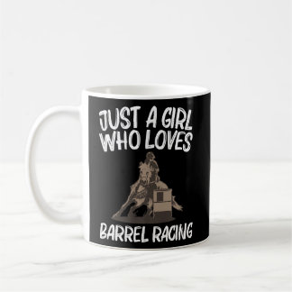 Caneca De Café Legal Corrida De Barrel Para Garotas, Garotas, Gar