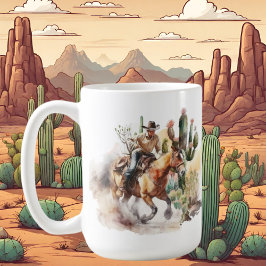 Caneca De Café legal cowboy amante adicionar monograma