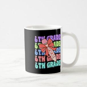 Caneca De Café Legal da 6ª série de volta às aulas primeiro dia d