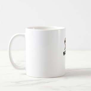 Caneca De Café Legal Desenho Motivacional Divertido Sloth Voador