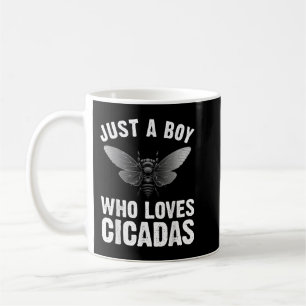 Caneca De Café Legal Design de Cicada para rapazes Meninos Inseto
