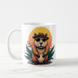 Caneca De Café Legal e Na moda Capybara