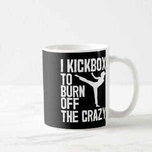 Caneca De Café Legal Kickboxer Para Mulheres Masculinas Kickboxer
