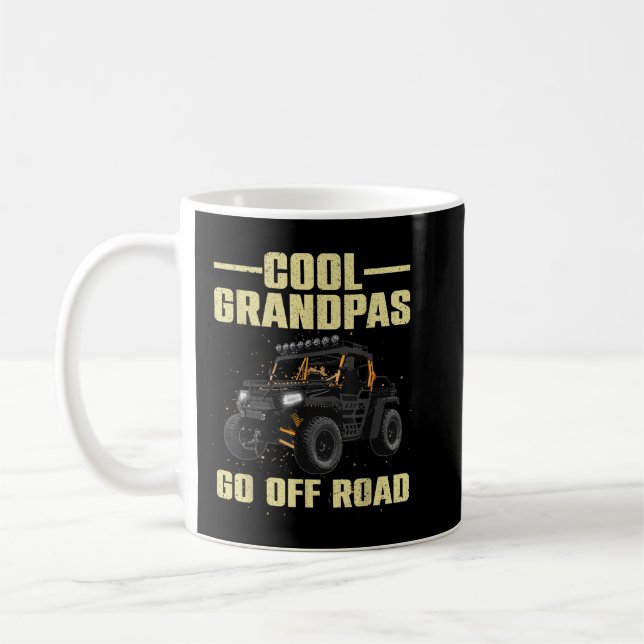 Caneca De Café Legal Lado A Lado Para O Pai Vovô SxS Offroad UTV (Esquerda)