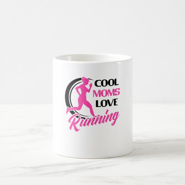 Caneca De Café Legal mães Mães que executam Corridas de corredor (Centro)