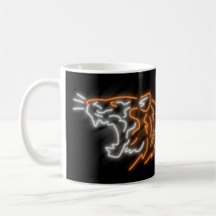 Caneca De Café Legal Neon Tiger