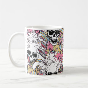 Caneca De Café Legal padrão Vintage ininterrupto colorido