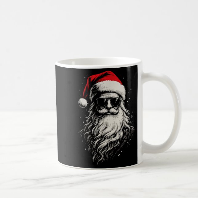 Caneca De Café Legal Papai Noel Cláusula Natal Papais noeis Engra (Direita)