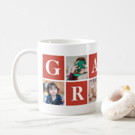 Caneca De Café Legal Red Photo Collage Granny Mugs