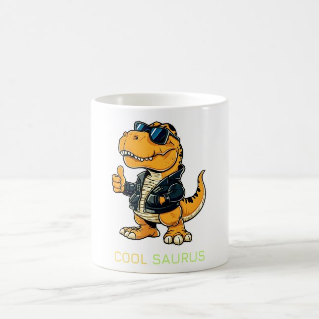 Caneca De Café Legal Saurus Funny T rex Dinossauro em (Centro)