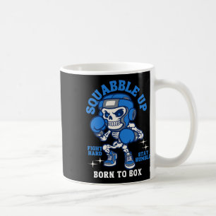 Caneca De Café Legal Sketelton Gym Poupando Esquadrão Para Cima