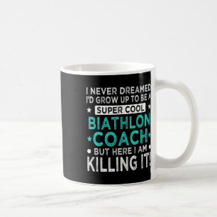 Caneca De Café Legal técnico de biatlo Engraçado Biathleta Humor