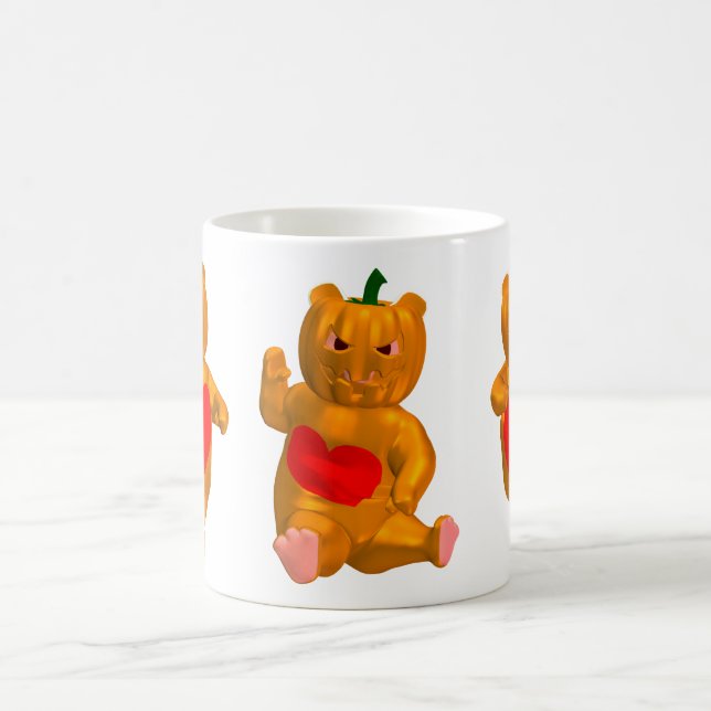 Caneca De Café Legal Urso de Halloween (Centro)