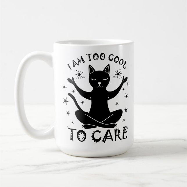 Caneca De Café Legal Vibes de Gato (Esquerda)