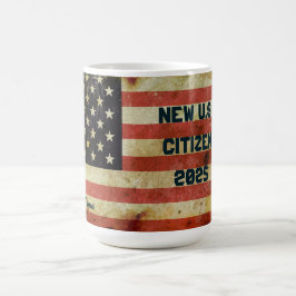 Caneca De Café Legal Vintage Novo Café Cidadão Americano Mug 2025