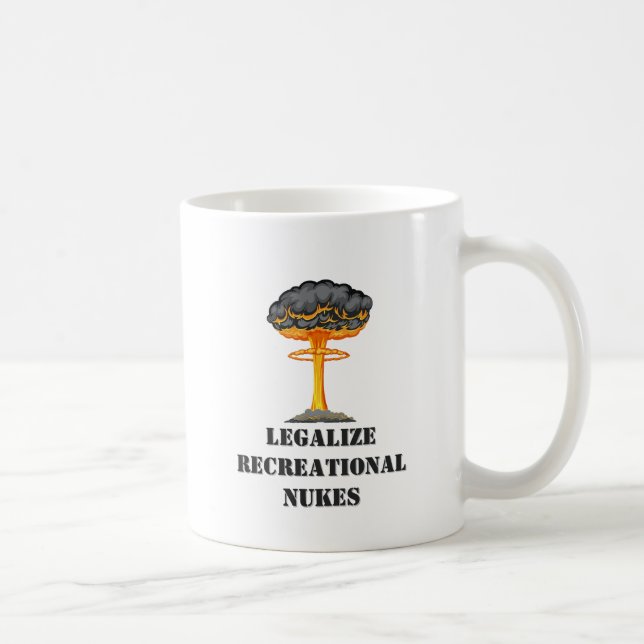 Caneca De Café Legalizar Nuques Recreacionais (Direita)