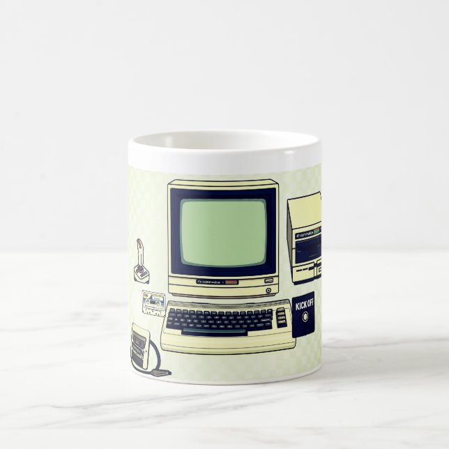 Caneca De Café Legend Commodore 64 Retro Computer (Centro)