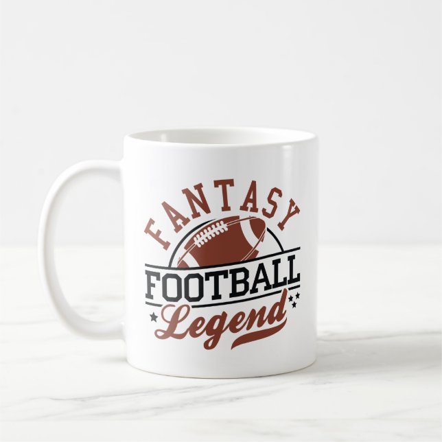 Caneca De Café Legenda de futebol fantasia (Esquerda)