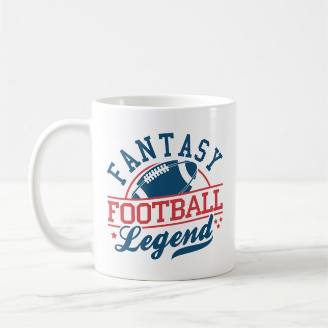 Caneca De Café Legenda de futebol fantasia (Esquerda)