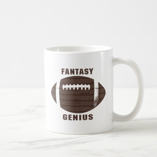 Caneca De Café Legenda do futebol da fantasia (Direita)