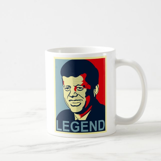 Caneca De Café legenda do jfk (Direita)