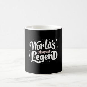 Caneca De Café Legenda mais bonita do mundo - citação engraçada