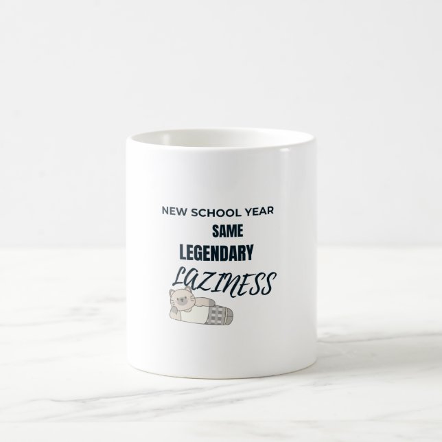 Caneca De Café Legendary Laziness School Mug (Centro)