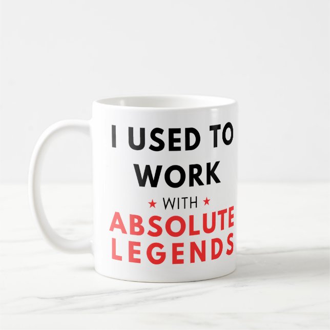 Caneca De Café Legendas Absolutas (Esquerda)